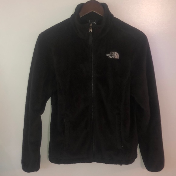 Women's Vintage North Face Black Fleece Jacket- Size Small- EUC - Picture 1 of 16